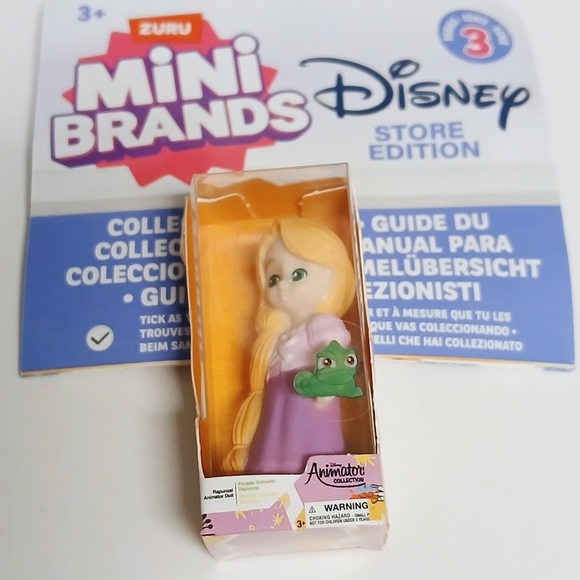 Zuru Mini Brands Disney Store Edition Series 3 Mini Rapunzel - Picture 1 of 5